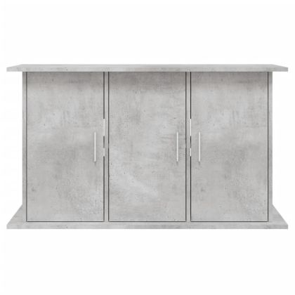 Стойка за аквариум, бетонна, сива, 101x41x58 см, инженерно дърво