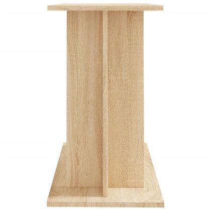 Поставка за аквариум, сонома дъб, 80x35x60 см, инженерно дърво