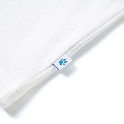 Детска тениска, екрю, 92