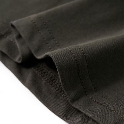 Детска тениска с дълъг ръкав, каки, 92