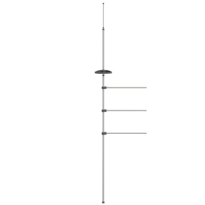 Закачалка за кърпи 47x280 см алуминий