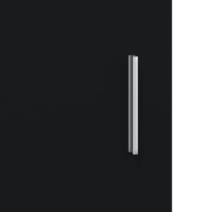 Поставка за аквариум, черна, 121x41x58 см, инженерно дърво