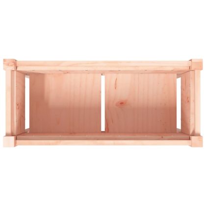 Градинска кашпа с крака, 70x31x70 см, дугласко дърво масив