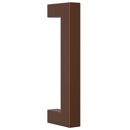 Дръжки за шкафове, 20 бр, бронз, 96 мм, неръждаема стомана