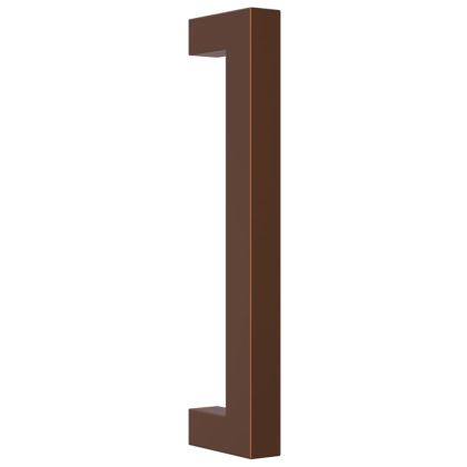 Дръжки за шкафове, 20 бр, бронз, 128 мм, неръждаема стомана