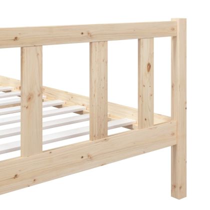 Рамка за легло, масивно дърво, 90х200 см