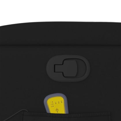 Масажен наклоняем стол, черен, изкуствена кожа