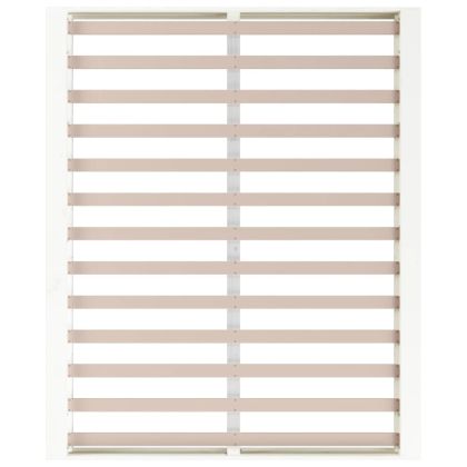 Рамка за легло бяла 160x200 см масивно дърво