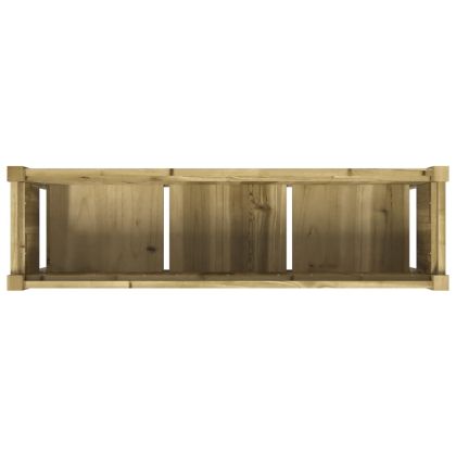 Градински сандъци с крака, 2 бр, импрегниран бор