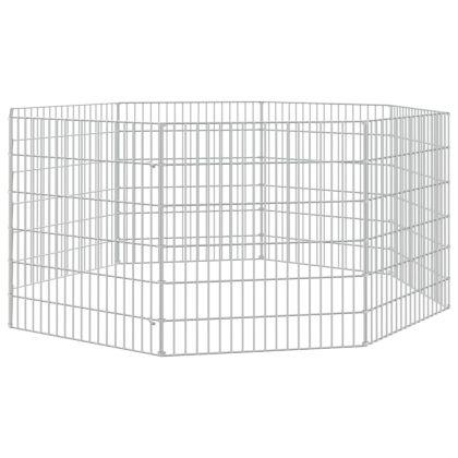 Ограждение за свободно отглеждане на животни 8-панела 54x60 см
