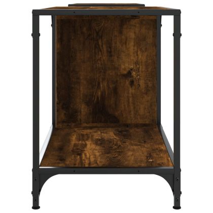 ТB шкаф, опушен дъб, 203x37x50 см, инженерно дърво