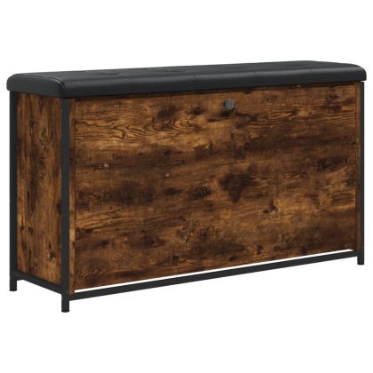 Пейка за обувки с подвижно чекмедже, опушен дъб, 102x32x56 см