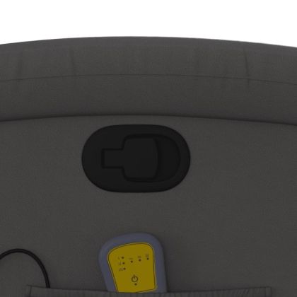 Масажен наклоняем стол, сив, естествена кожа