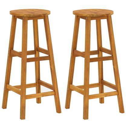 Градински бар комплект от 3 части, акация масив