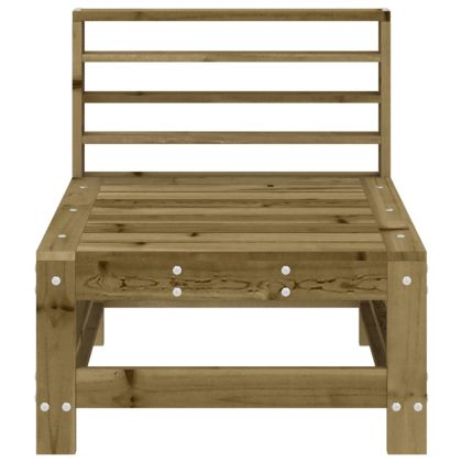 Градински средни диван, импрегниран бор