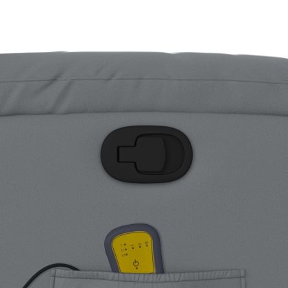 Масажен наклоняем стол, сив, изкуствена кожа