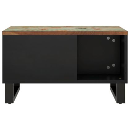 Маса за кафе, 60x50x35 см, регенерирано дърво масив