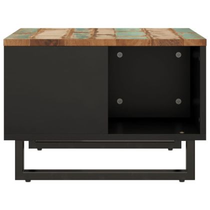 Маса за кафе, 60x50x35 см, регенерирано дърво масив