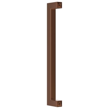 Дръжки за шкафове, 5 бр, бронз, 192 мм, неръждаема стомана