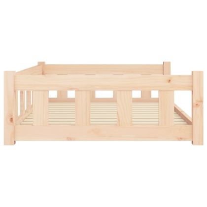 Кучешко легло, 105,5x75,5x28 см, борова дървесина масив