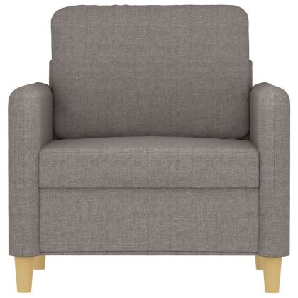 Кресло, таупе, 60 см, текстил