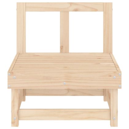 Градински среден диван, бор масив