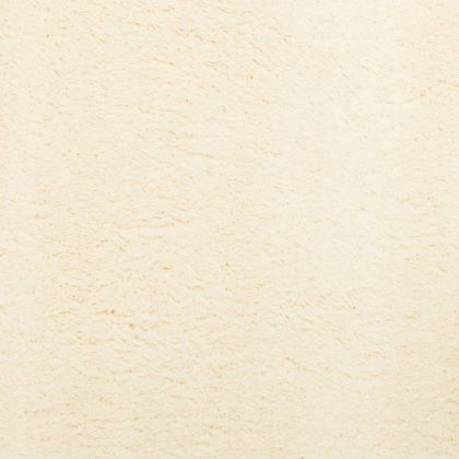 Килим HUARTE с къс косъм, мек и миещ се, кремав, 140x200 см