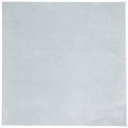 Килим HUARTE с къс косъм, мек и миещ се, син, 160x160 см