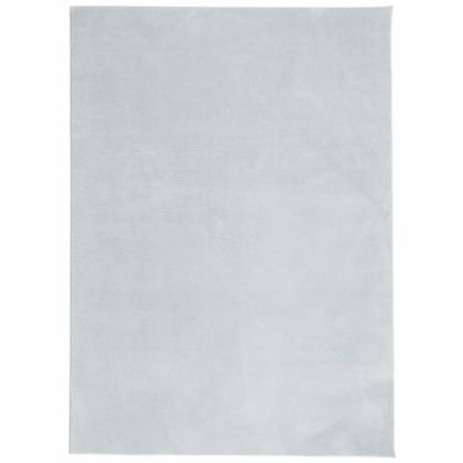 Килим HUARTE с къс косъм, мек и миещ се, син, 200x280 см