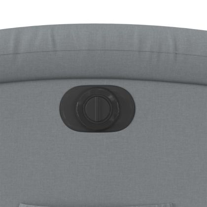 Електрически наклоняем стол, светлосив, текстил