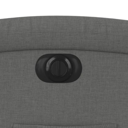 Електрически наклоняем стол, тъмносив, текстил