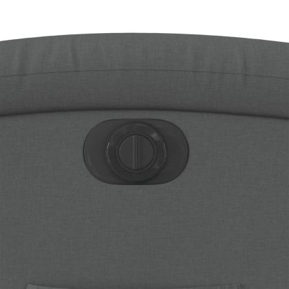 Електрически наклоняем стол, тъмносив, текстил