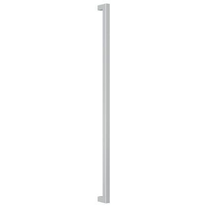Дръжки за шкафове, 10 бр, сребристи, 480 мм, неръждаема стомана