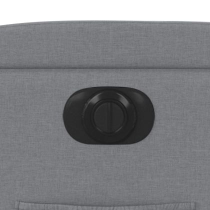 Електрически наклоняем стол, светлосив, текстил