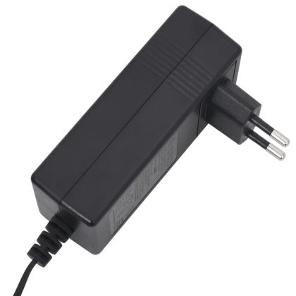 Електрически масажен реклайнер стол, кремав, изкуствена кожа