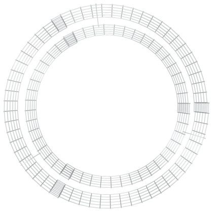 Габионно огнище Ø 100 см поцинковано желязо