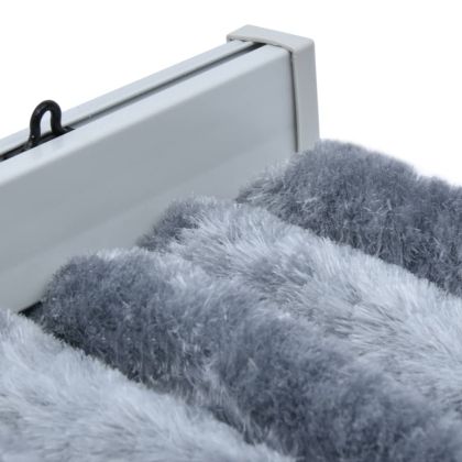 Завеса против насекоми, сребриста, 56x200 см, шенил