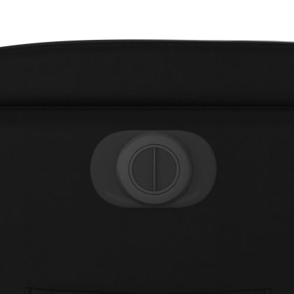 Електрически изправящ реклайнер стол, черен, еко кожа