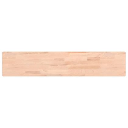 Стенен рафт 100x20x4 см буково дърво масив