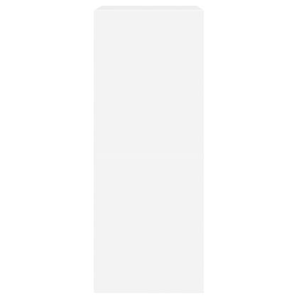 Шкаф за обувки с 4 флип чекмеджета бял 80x42x108 см