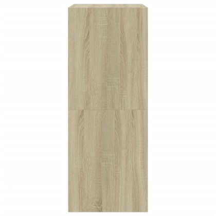 Шкаф за обувки с 2 флип чекмеджета сонома дъб 60x42x108 см