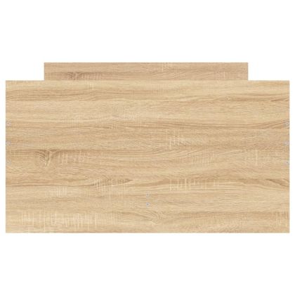 Рамка за легло с чекмеджета, дъб сонома, 90x200 см