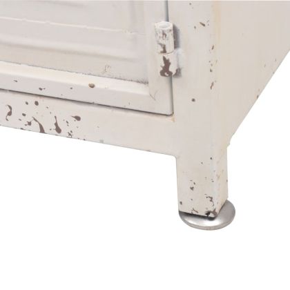 ТВ шкаф, 120x30x40 см, бял