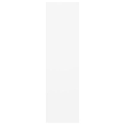 Комплект ТВ шкафове от 3 части, бял, инженерно дърво