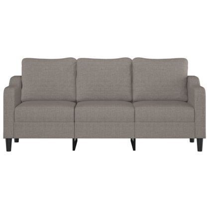 3-местен диван, таупе, 180 см, плат