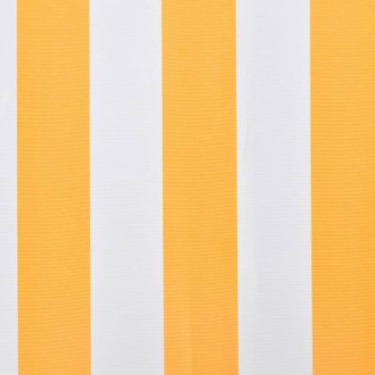 Платнище за тента слънчогледово жълто и бяло 3х2,5м (без рамка)