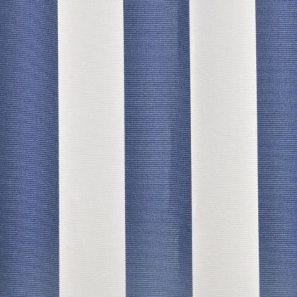 Платно за тента, синьо и бяло, 3x2,5 м (рамка не е включена)