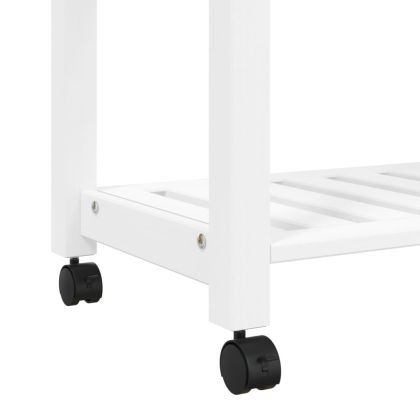 Кухненска количка "MONZA" 84x40x88,5 см борово дърво масив