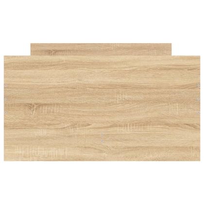 Рамка за легло с чекмеджета, дъб сонома, 90x190 см