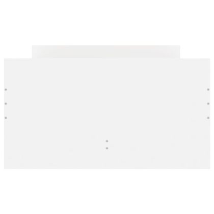 Рамка за легло, с чекмеджета, без матрак, бяла, 90x190 см